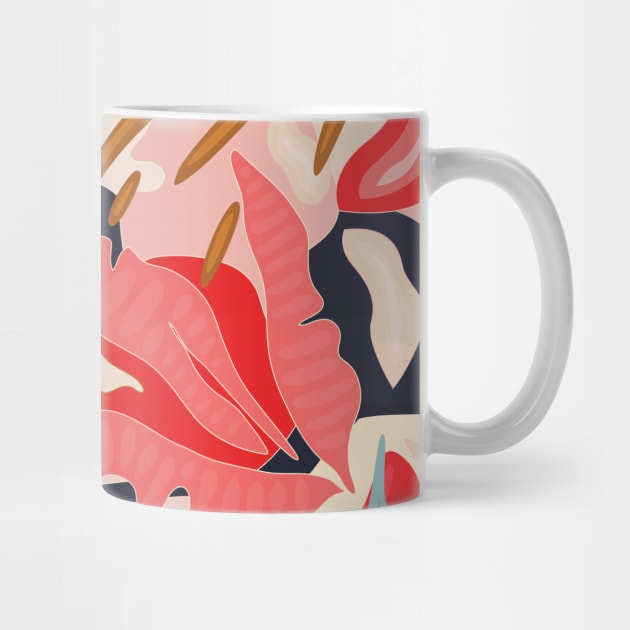 Colorful Abstract Jungle / Tropical Plants by matise